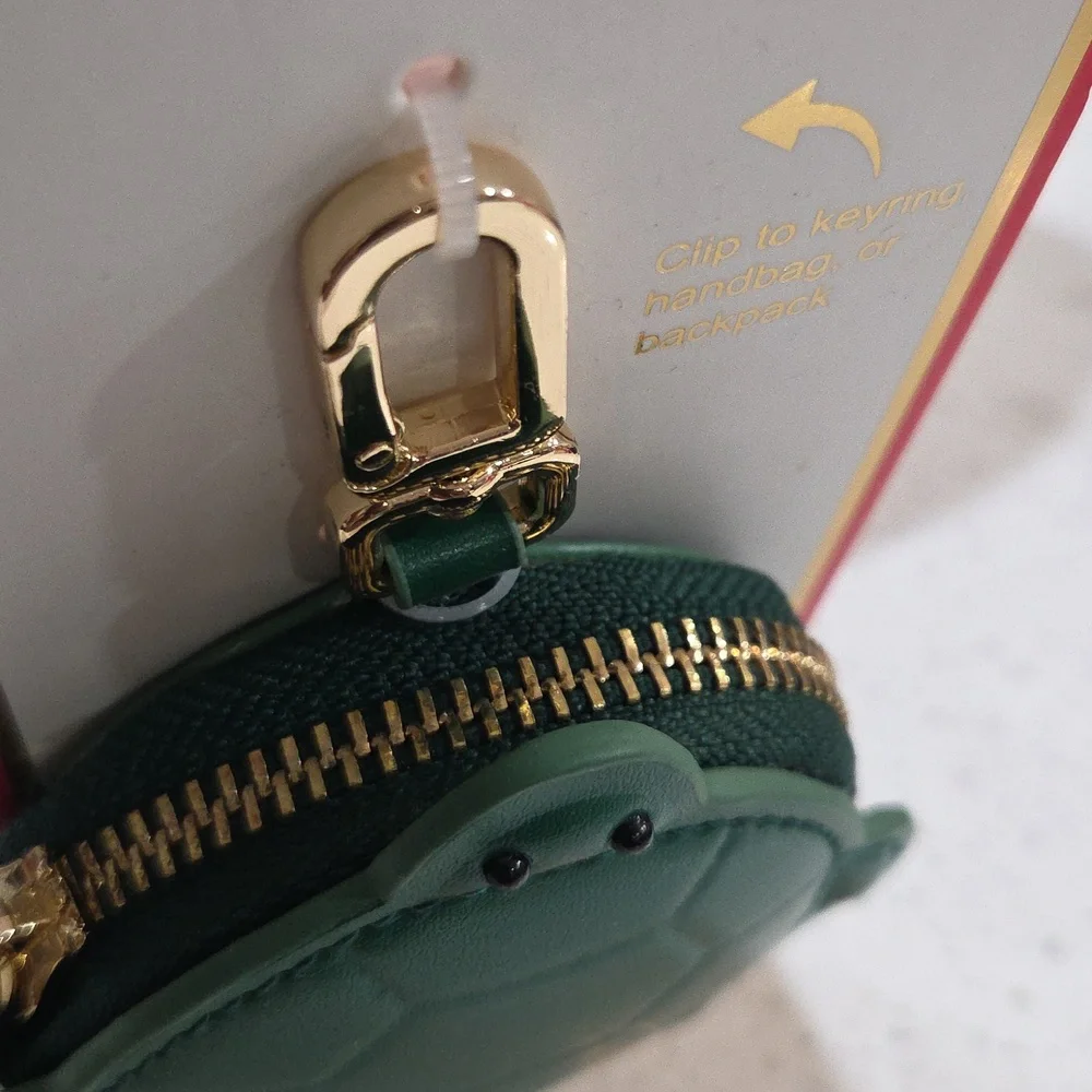 🐢▪️Piper K ▪️UK exclusive Green Turtle Key Chain Or Bag Charm With